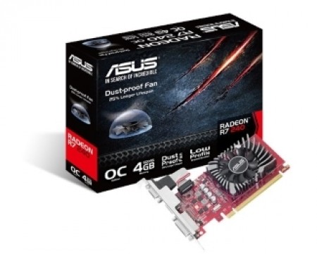 test Demo artikal artikal ASUS AMD Radeon R7 240 4GB 128bit R7240-O4GD5-L