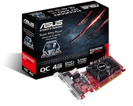 test Demo artikal artikal ASUS AMD Radeon R7 240 4GB 128bit R7240-OC-4GD3-L