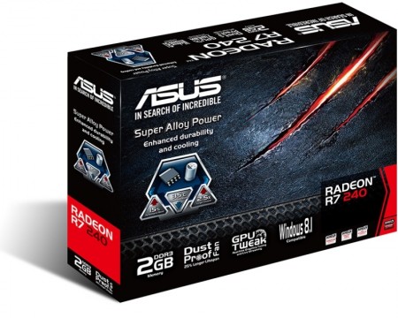 test Demo artikal artikal ASUS AMD Radeon R7 240 2GB 128bit R7240-2GD3-L