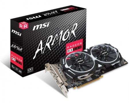 test Demo artikal artikal MSI AMD Radeon RX 580 8GB 256bit RX 580 ARMOR 8G OC