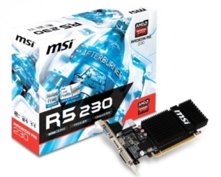 test Demo artikal artikal MSI AMD Radeon R5 230 2GB 64bit R5 230 2GD3H LP