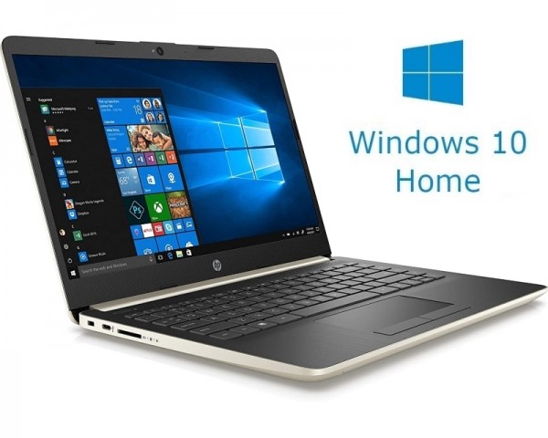 HP 14-DQ0003 14'' Celeron N4020 4GB 64GB Win10Home zlatni