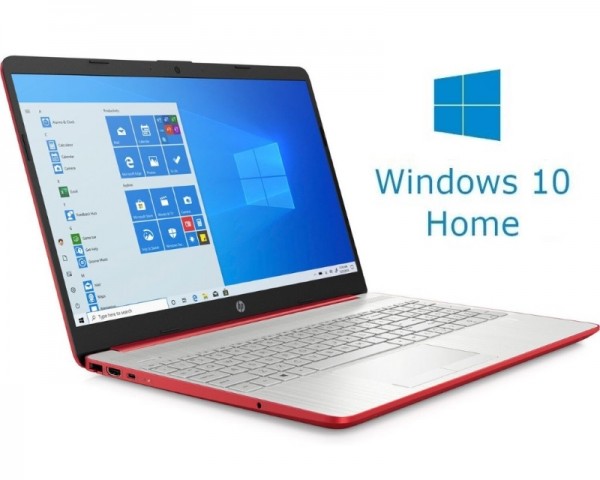 HP 15-DW1083 15.6'' Pentium G6405U 4GB 128GB SSD Win10Home crveni