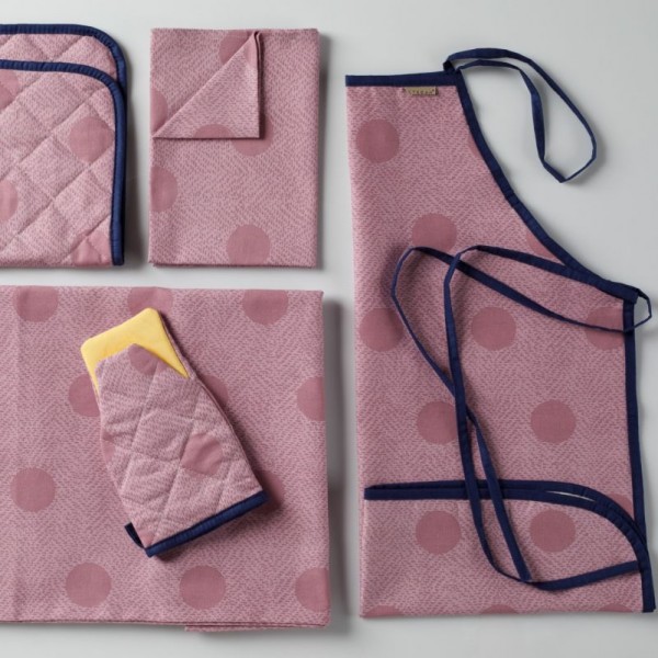 KUHINJSKI SET - LILA TUFNE