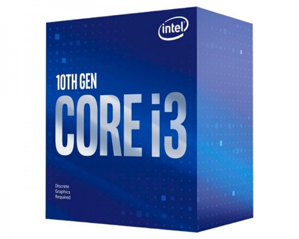 INTEL Core i3-10100F 4 cores 3.6GHz (4.3GHz) Box