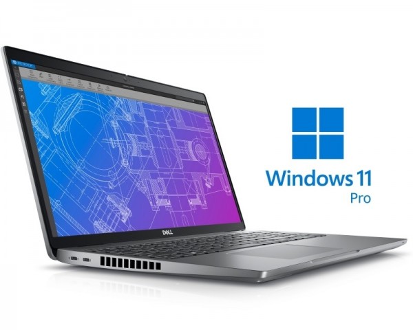 DELL Precision 3570 15.6'' FHD 400nits i7-1255U 16GB 512GB SSD nVidia T550 4GB Backlit Win11Pro 3yr NBD
