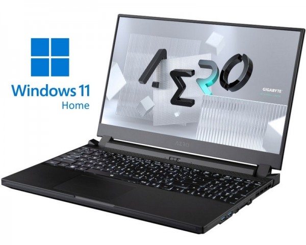 GIGABYTE AERO 5 XE4 Creator 15.6'' 4K OLED i7-12700H 16GB 1TB SSD GeForce RTX 3070Ti 8GB Backlit Win11Home