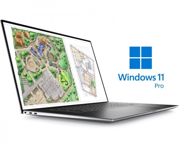 DELL Precision M5770 17'' UHD+ Touch 500 nits i7-12800H 32GB 512GB SSD nVidia RTX A3000 12GB Backlit Win11Pro 3yr NBD